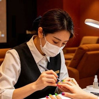 移动端:绿宝瓶光疗美甲 新店福利@本甲+光疗流平+款式+钻饰+包前置卸本甲