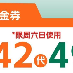 42代49代金券（京冀）（周六日可用）