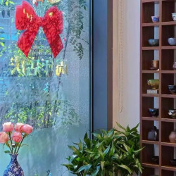 金石轩茶吧台单人品茗