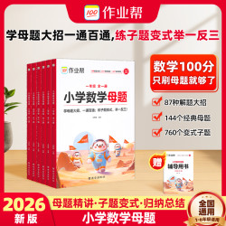 小学数学母题大全解题大招必刷题技巧辅导书提升思维能力