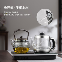全自动上水电热烧水壶电陶炉茶台嵌入一体式烧水茶炉专用煮茶壶器