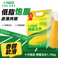 十月稻田 黄糯白糯黑糯玉米 甜糯玉米棒 100g*3+30g*2