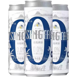 青岛啤酒 全麦11度白啤 330ml*12罐