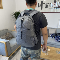 杉木山装 男女旅游折叠背包 户外超轻双肩包