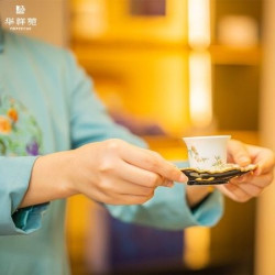 大堂双人品茗茶位