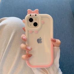 适用苹果15promax手机壳iPhone14Plus13镜防摔14卡通小怪兽渐变