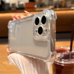欧克里里 透明适用于苹果14/iPhone15/16promax/17pro手机壳防摔男
