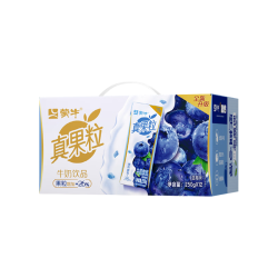 真果粒 牛奶饮品礼盒装 草莓味250g×12盒+蓝莓味250g×12盒