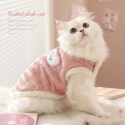 艾格辰 猫咪保暖背心秋冬款