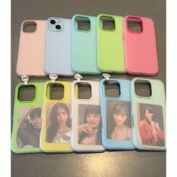 欧克里里 简约纯色壳适用于苹果16/17promax/14/15手机壳保护套