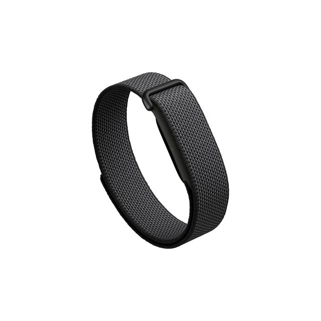 fitbit Google Fitbit Air - 无屏活动追踪器,带健身、心率和睡眠跟踪功能 - 个性化人工智能指导 - 长达 7 天的电池寿命 - 适用于 iOS 和 Android - 黑曜石