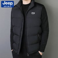JEEP SPIRIT JEEPSPIRIT 男士加厚保暖棉马甲