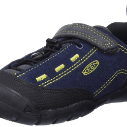 KEEN 儿童 Jasper 2 运动鞋，黑色虹膜磁铁，35 EU