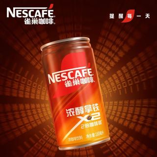 雀巢 浓醇拿铁即饮咖啡 180ml*12罐