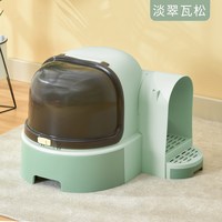 移动端：派可为 猫砂盆全封闭抽屉式猫砂盆超大号防外溅猫沙盆走廊猫厕所