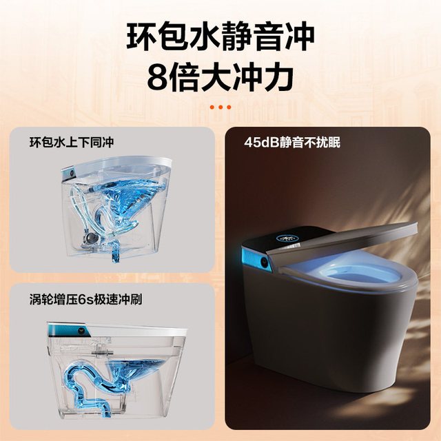 今日必买：四季沐歌 H2 Max 高配款 全智能马桶 超炫虹吸轻音冲+UV杀菌+云感泡沫盾+冷热按摩洗