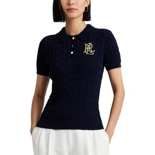 RALPH LAUREN 拉夫劳伦 棉质绞花针织Polo衫