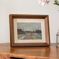 Aomorssai 奥梦莎 2129B 实木相框 6寸 深茶色