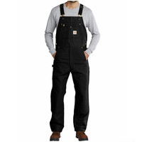 限尺码:carhartt 男士帆布背带裤 Duck Bib Overall Unlined