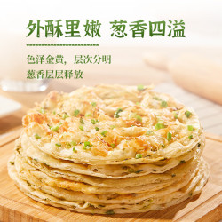 粮全其美 早餐半成品  鲜葱葱油饼500g