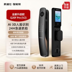 凯迪仕 Q20F Pro V2 3D人脸识别掌静脉智能门锁