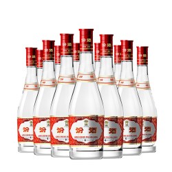 汾酒 杏花村汾酒42度红盖汾475ml*12瓶纯粮食口粮白酒清香型婚礼