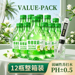 京典光年 &果本真  青椰茉莉苏打水 300mL*12瓶