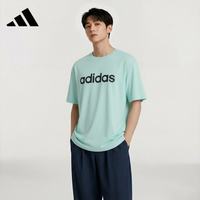 adidas 男款运动T恤