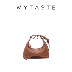 MYTASTE 【真皮斜挎】女士单肩包 百搭通勤