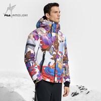 FILA xJames Jean联名系列4810雪峰鹅绒滑雪服斐乐年冬新户外