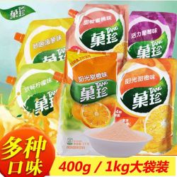TANG 26年亿滋卡夫果珍400g批发固体饮料冲饮粉阳光甜橙柠檬蜜桃