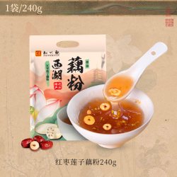 知味观 桂花莲子藕粉 240g