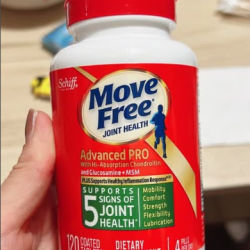益节 MoveFree益节 氨糖软骨素钙片 维骨力绿瓶金装升级版 120粒×1瓶