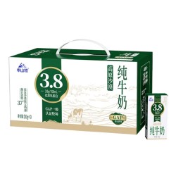 华山牧 高钙 纯牛奶  包装 10盒 200g