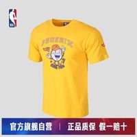 百亿补贴：NBA 圆领短袖运动百搭全棉太阳队球迷俱乐部篮球仔吉祥物男子T恤