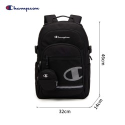 Champion 冠军儿童新品初高中学生青少年男女护脊减负双肩背书包
