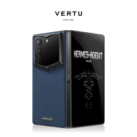 VERTU纬图 ALPHAFOLD AI大模型 16GB+1TB 深邃蓝小牛皮 折叠屏手机