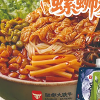 融柳大铁牛螺蛳粉 大片腐竹螺蛳粉+鹿茸菌+低糖全豆豆奶