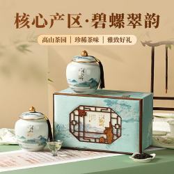 去寻 绿茶2026新茶江苏早春碧螺春明前茶叶礼盒装250g送礼物品