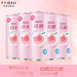 锐澳 微醺 鸡尾酒 330ml*5罐