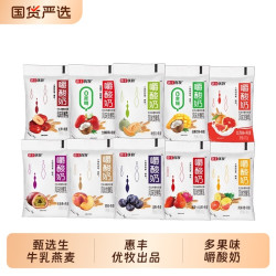 惠丰优牧 嚼酸奶黄桃燕麦170g*10袋