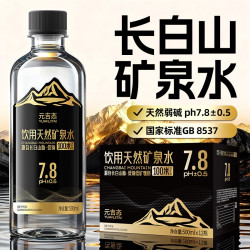 芬星颜（食品） 长白山天然矿泉水 500ml*12瓶 箱装