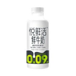 悦鲜活 牛奶 450ml*6瓶+260ml*6瓶