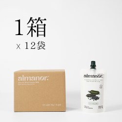 almanor 奥蔓庄园 巴旦木黑芝麻奶 180g*12袋