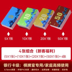 世和 SHIHE 世和 1019KAPAI 麻将筹码卡片 10张
