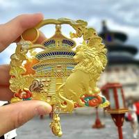 赋闲 北京文创故宫天坛星月流沙冰箱贴伴手礼物春天限定仲夏之梦 北京天坛-金秋送福-流沙款