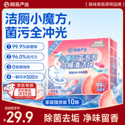 网易严选 蓝泡泡马桶清洁剂 50g*10颗