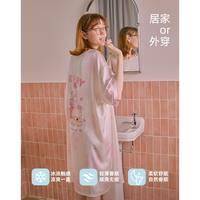 果壳 小熊维尼系列 冰丝缎面 睡裙