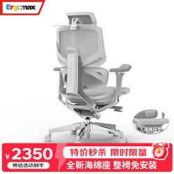 Ergomax Emperor2 PROMAX 人体工学椅 海绵座版 雅典灰