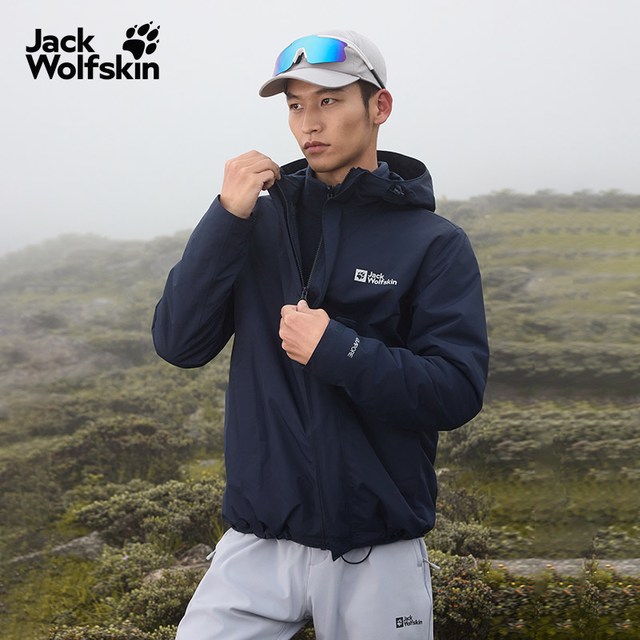 移动端：Jack Wolfskin 男士冲锋衣 抓绒内胆